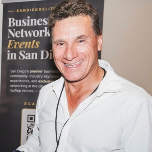Dennis Langlais, host of The Elites Podcast and founder of San Diego Elites